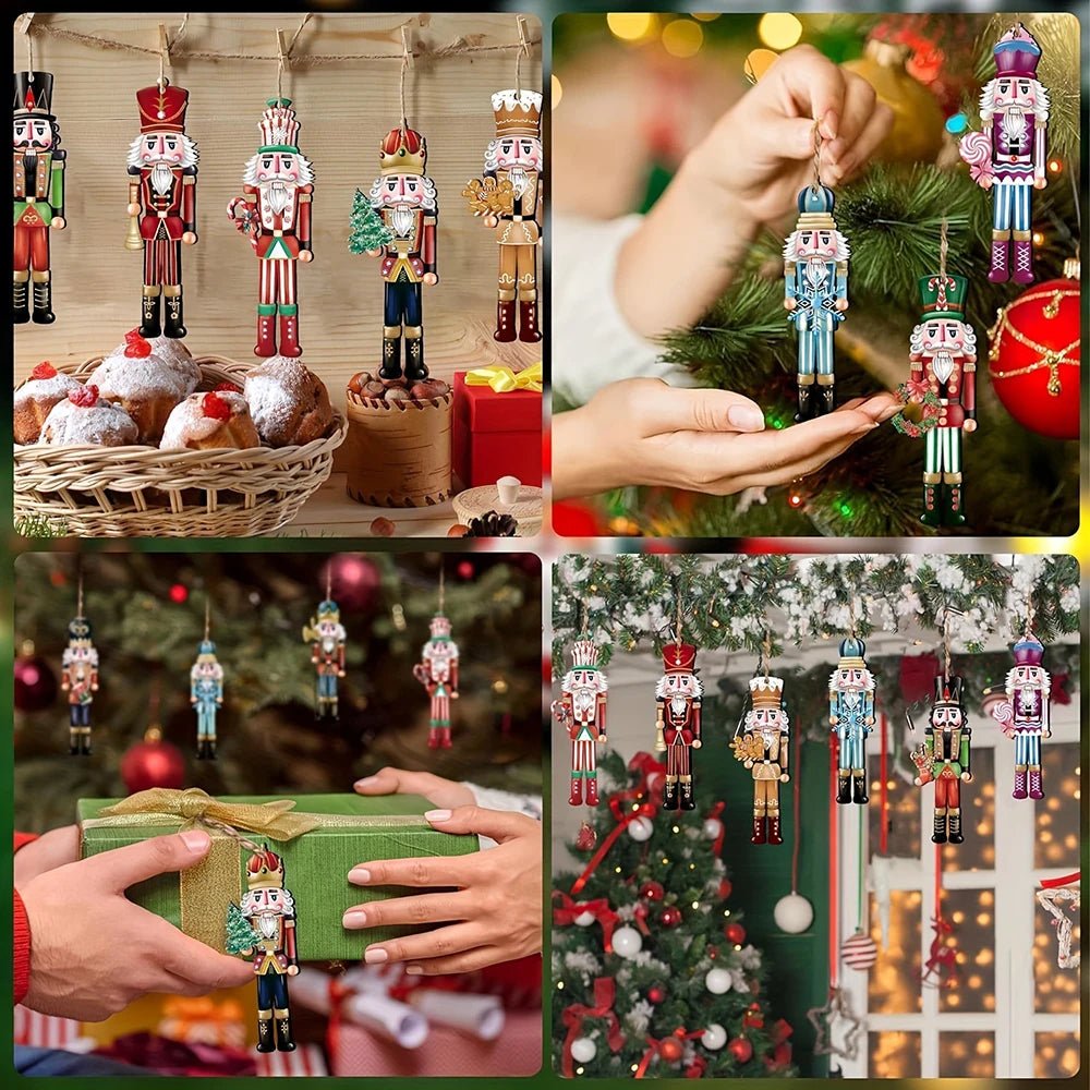 BowLift | Elegant Nutcracker Soldier Set with Festive Finish