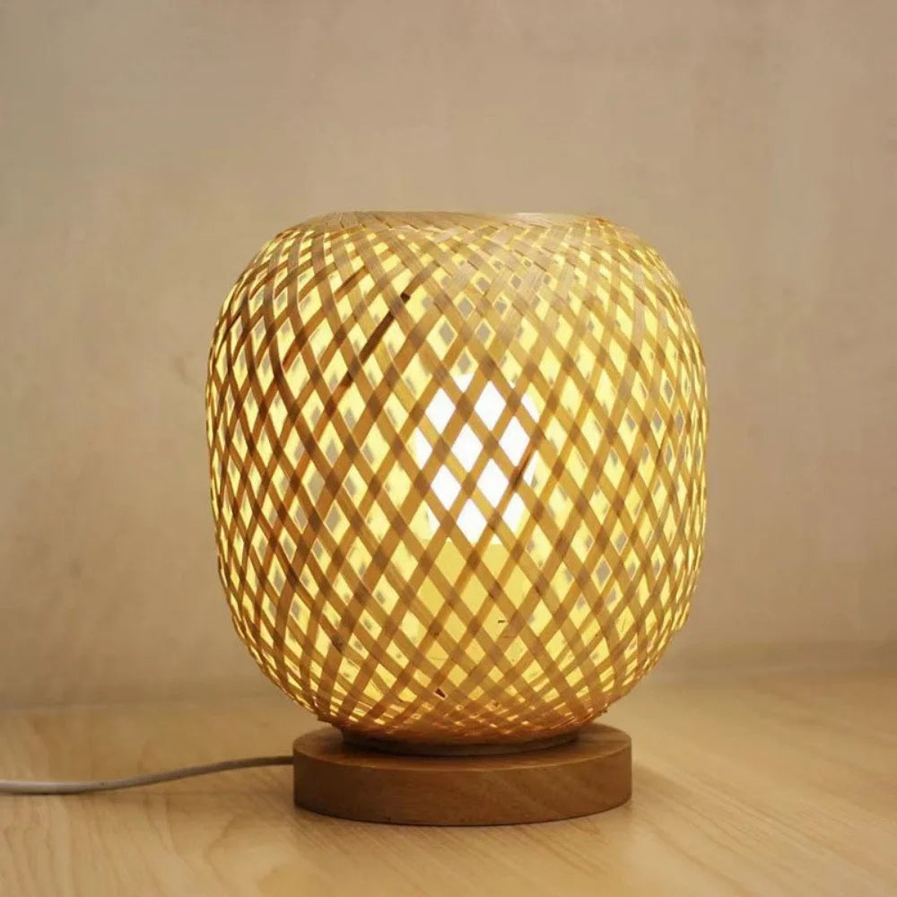 BowLift | Nightstand Lamp Bamboo