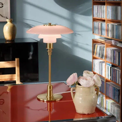 BowLift | Nightstand Lamp Pink Vintage