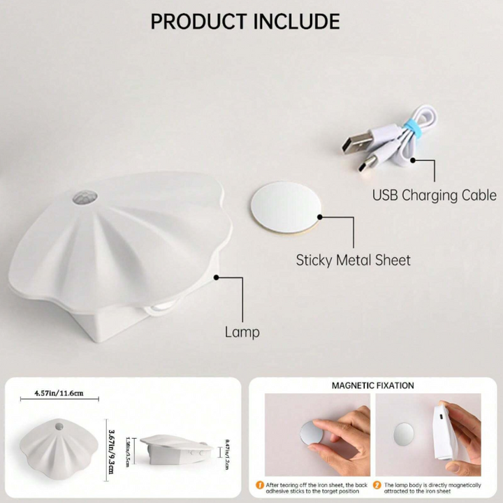 BowLift | Smart Shell Motion Sensor Light - LumiMotion