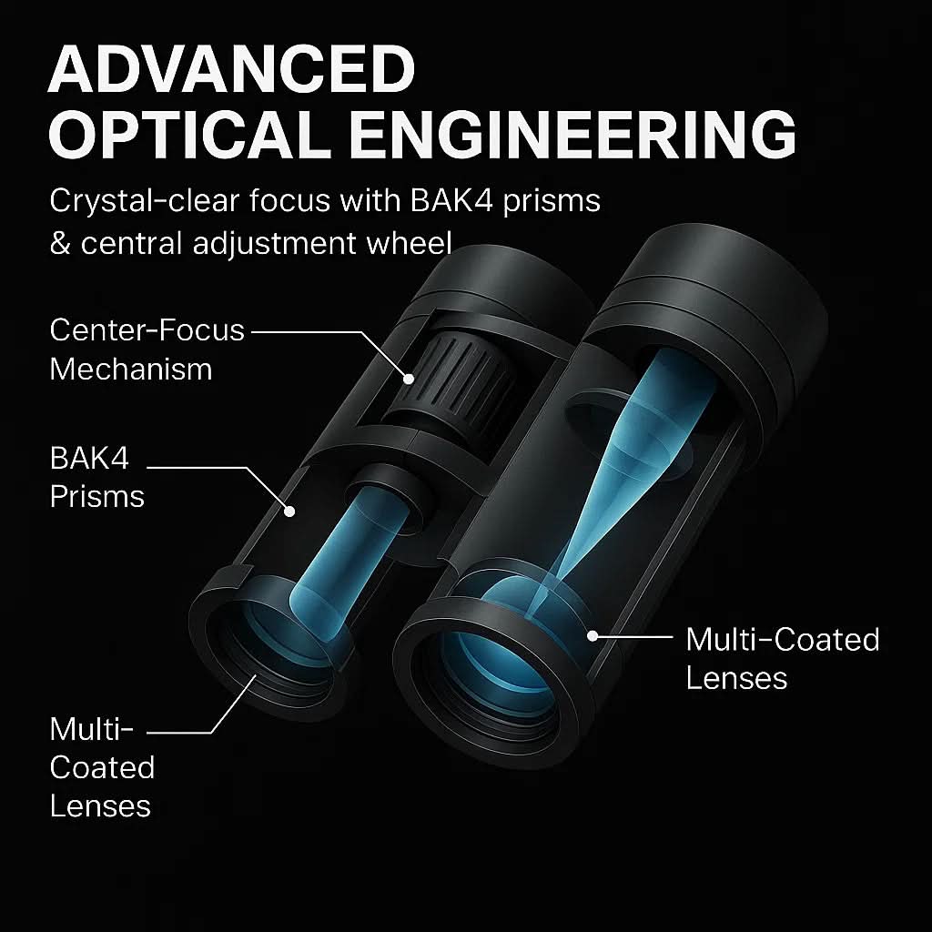 BowLift | HD 40x22 binoculars for nature and outdoor adventures