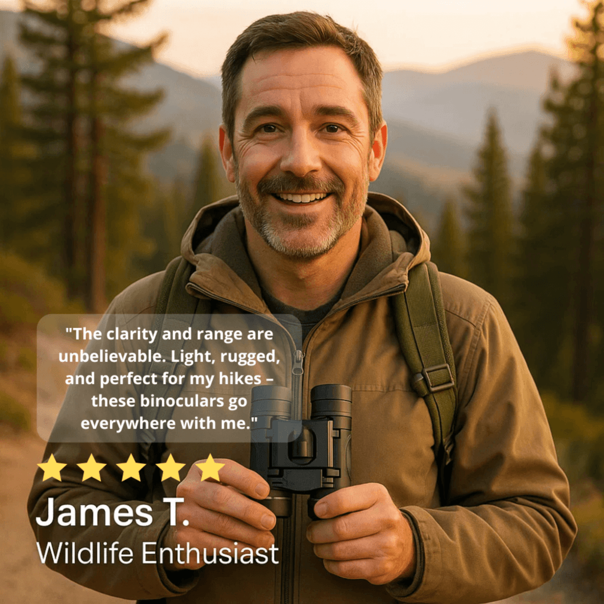 BowLift | HD 40x22 binoculars for nature and outdoor adventures