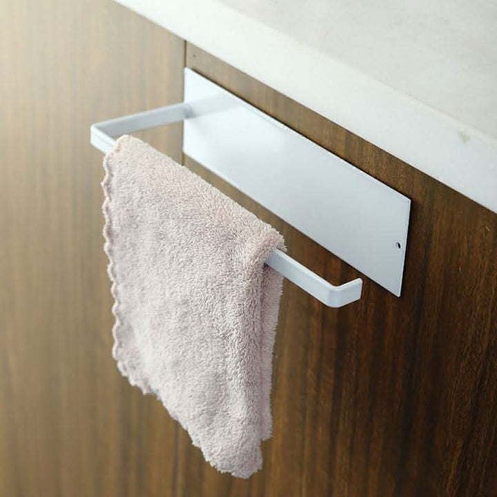 BowLift | Modern Paper Towel Holder, Durable Iron, Wall Mountable
