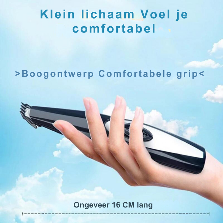 BowLift | Wireless Dog Grooming Scissors, Professional Pet Trimmer for Sensitive Areas, USB Rechargeable, Quiet Operation, Stainless Steel