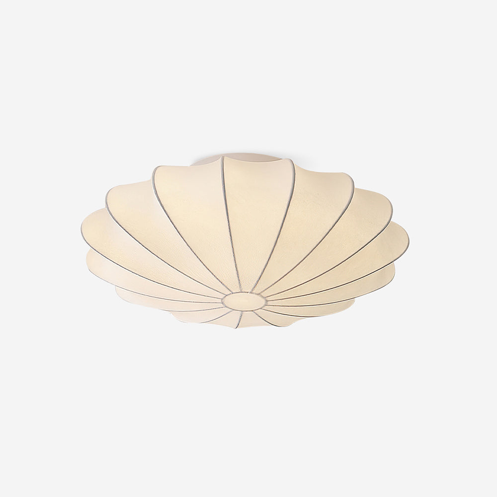 BowLift | Shell-shaped Fabric Ceiling Lamp Elegant Design