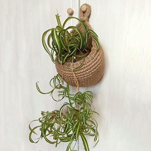 BowLift | Hanging jute basket for storage in the kitchen