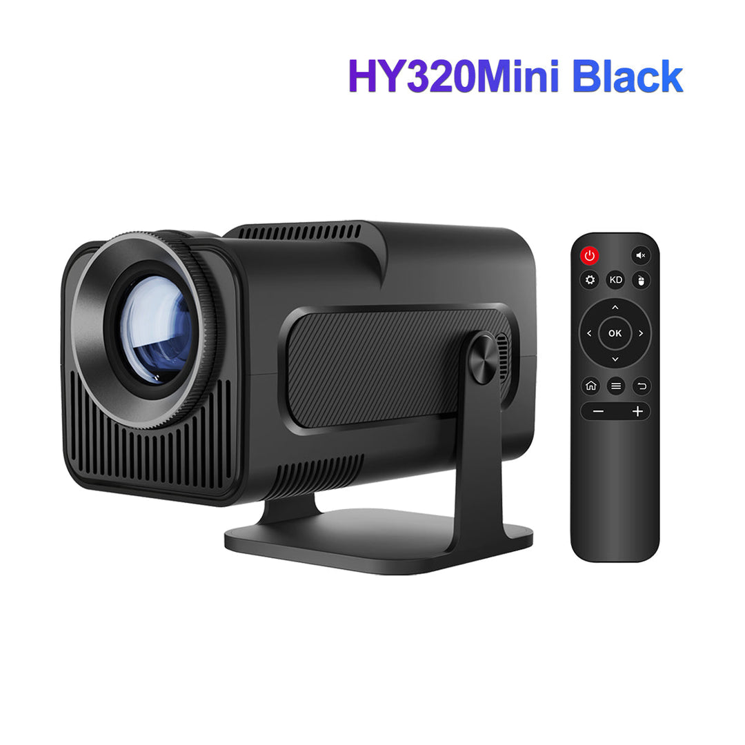 BowLift | CineBeam 4K Mini Projector – Portable Home Cinema with 180° Rotation