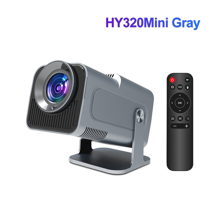 BowLift | CineBeam 4K Mini Projector – Portable Home Cinema with 180° Rotation
