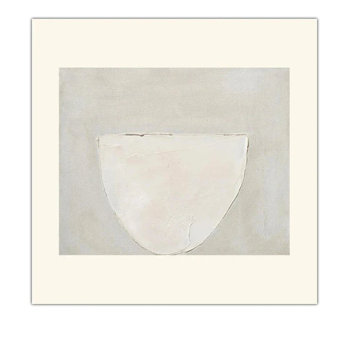 Neutral Tones Minimalist Abstract Nordic Wall Art Fine Art Canvas Prints Square Format Pictures For Living Room Bedroom Art For Contemporary Interiors | Bowlift