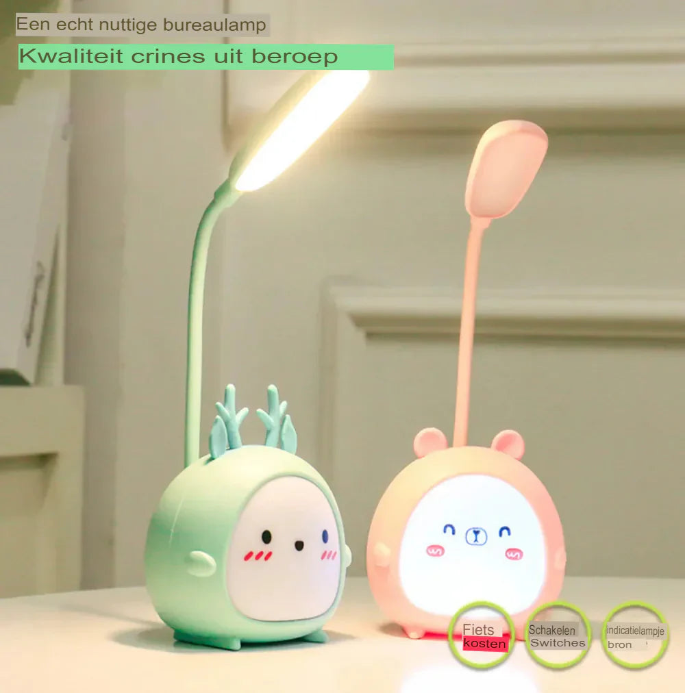 Children's Reading Lamp with Eye Protection and USB Night Light - BrightBuddy | Bowlift