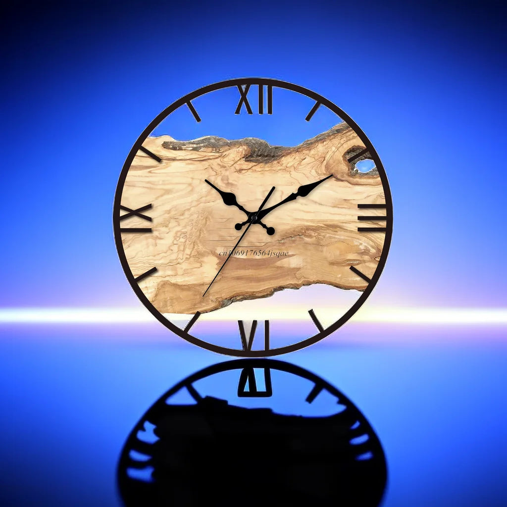 BowLift | ClarityTime - Elegant Transparent Wall Clock