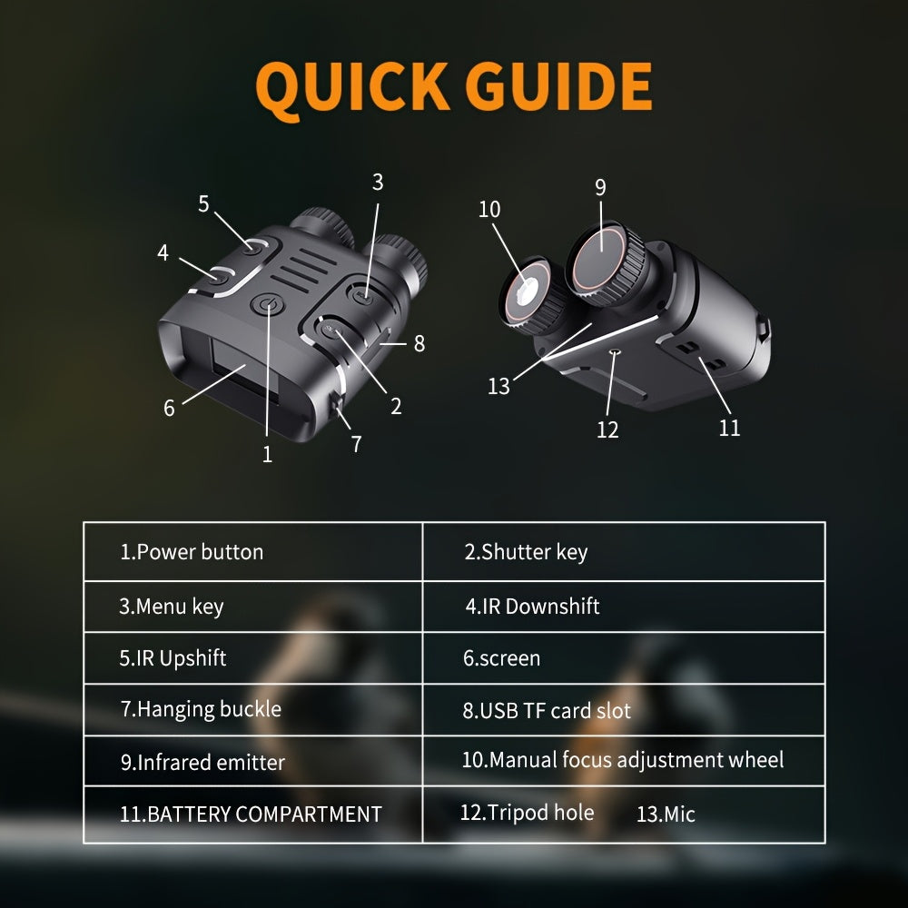 BowLift | Night Vision Binoculars Hunting Gear Zoom