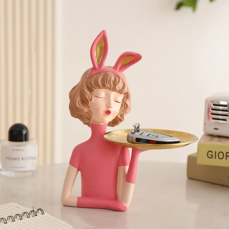 BowLift | FloralFinesse - Girl Vase Decor