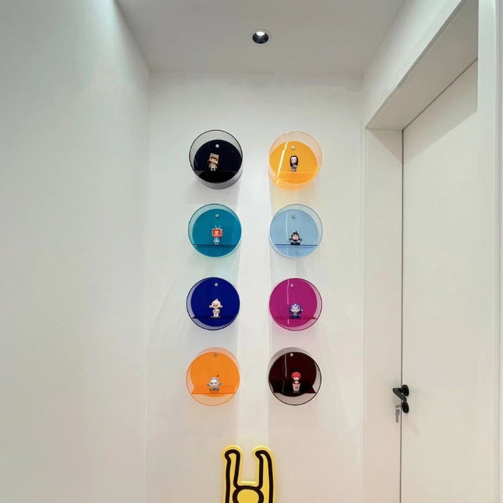 BowLift | Nordic Acrylic Wall Shelf for Hanging