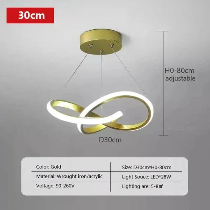 LumiWave LED Ceiling Lamp | Energy-Efficient Design Lamp for Living Room, Bedroom & Kitchen | Modern LED Lighting | Bowlift