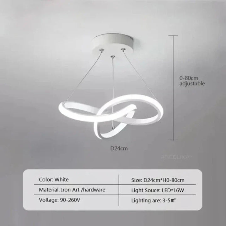 BowLift | CreativeGlow - LED Ceiling Light