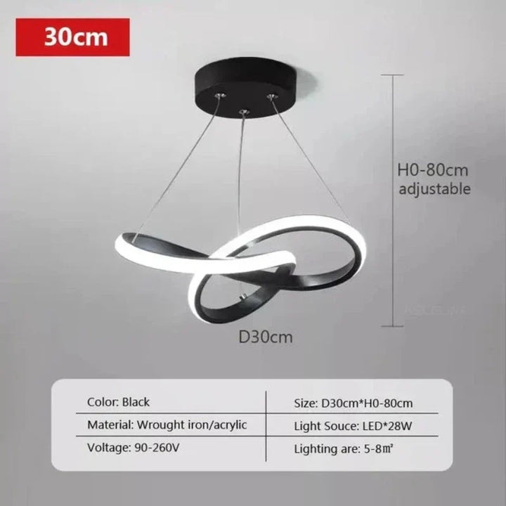 LumiWave LED Ceiling Lamp | Energy-Efficient Design Lamp for Living Room, Bedroom & Kitchen | Modern LED Lighting | Bowlift