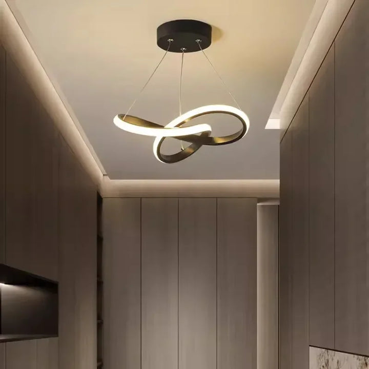 BowLift | LumiWave LED Ceiling Light | Energy-efficient Designer Lamp for Living Room, Bedroom & Kitchen | Modern LED Lighting