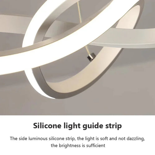 LumiWave LED Ceiling Lamp | Energy-Efficient Design Lamp for Living Room, Bedroom & Kitchen | Modern LED Lighting | Bowlift