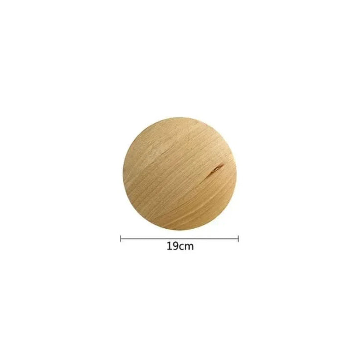 BowLift | LuxeRadiant Scandinavian Wooden Wall Lamp
