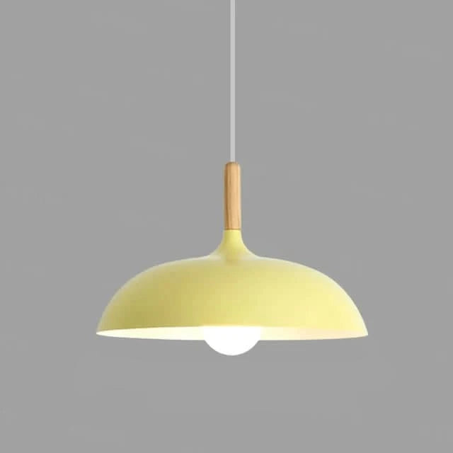 BowLift | Scandinavian Oak LED Ceiling Light Fixture