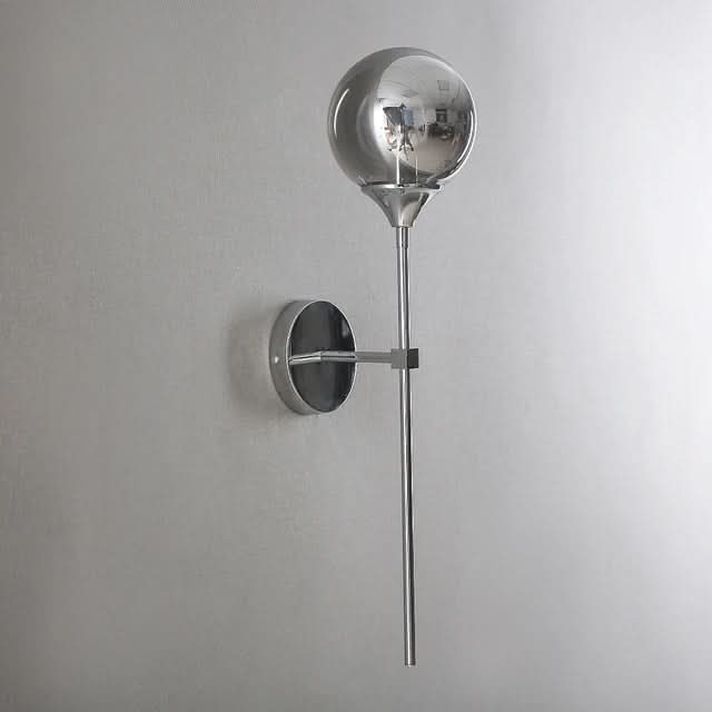 BowLift | Scandinavian Glass Wall Lamp with Warm LED Light