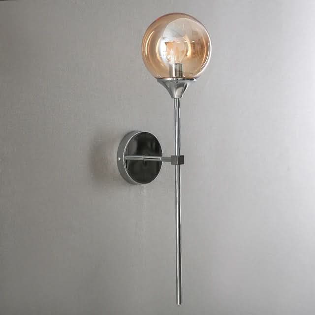 BowLift | Scandinavian Glass Wall Lamp with Warm LED Light