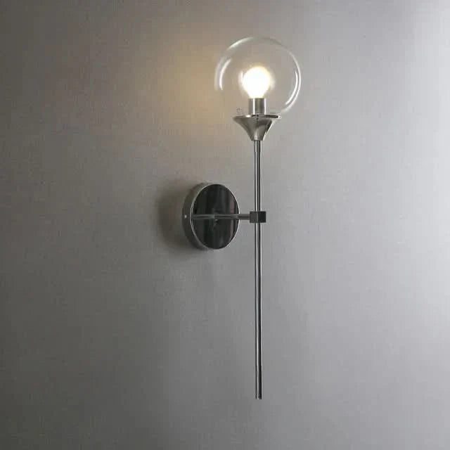 BowLift | Scandinavian Glass Wall Lamp with Warm LED Light