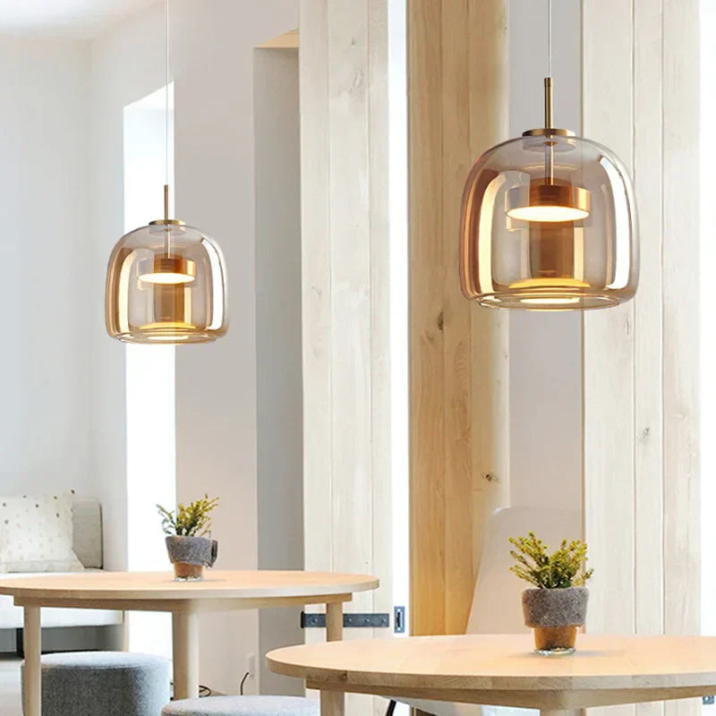 Minimalist Glass Pendant Lamp - Elegant and Sleek Lighting for Any Space | Bowlift