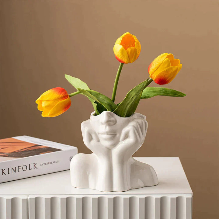 ClayLuxe Ceramic Vases – Minimalist Design for a Stylish Home Bowlift