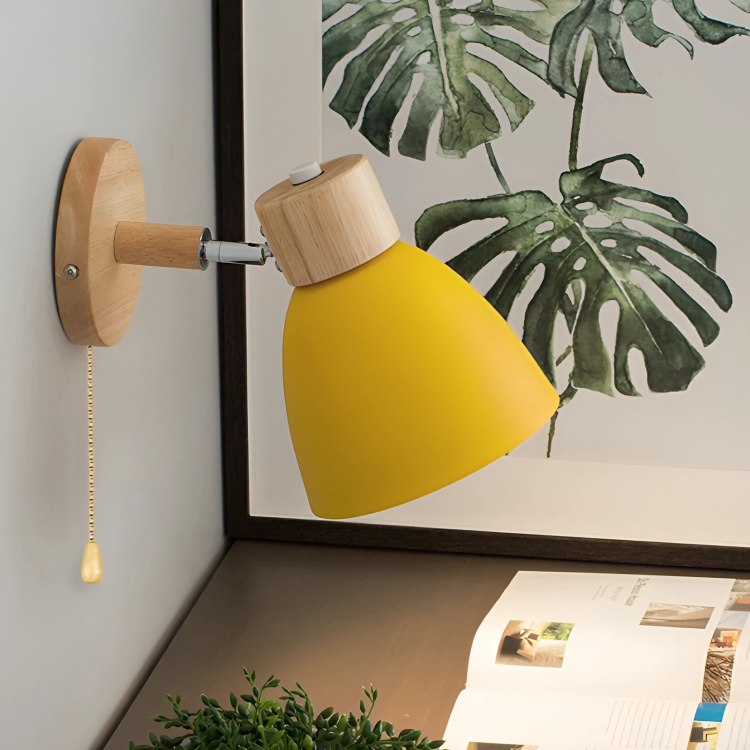 Minimalist Scandinavian Wall Lamp – Nordic Design for Bedroom and Living Room | LED Lighting | Bowlift