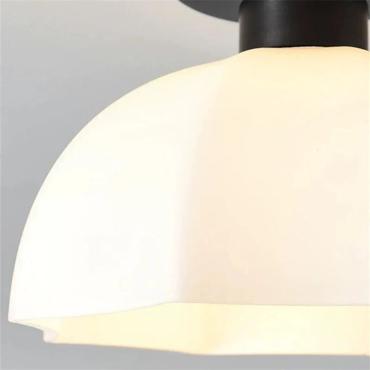 BrightGleam | Stylish Ceramic and Glass Pendant Lamp for Modern Interiors | Bowlift
