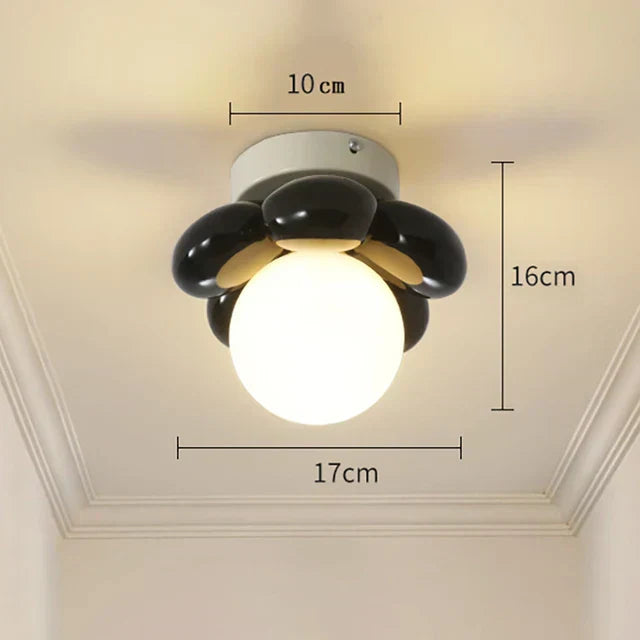 BowLift | Scandinavian Flower Glass Ceiling Lamp
