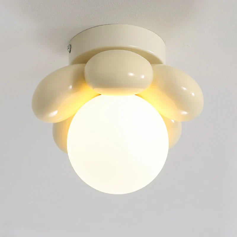 BowLift | Scandinavian Flower Glass Ceiling Lamp