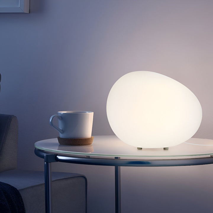BowLift | Round Metal Table Lamp in Scandinavian Design