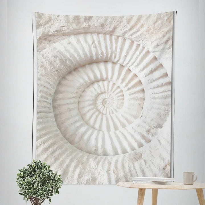 Nordic Hanging Tapestry Wall Decoration 100% Polyester Printed Seascapes Sun Sea & Sandy Beach Blue Sky Tapestries Pictures Of Calm For Living Room | Bowlift