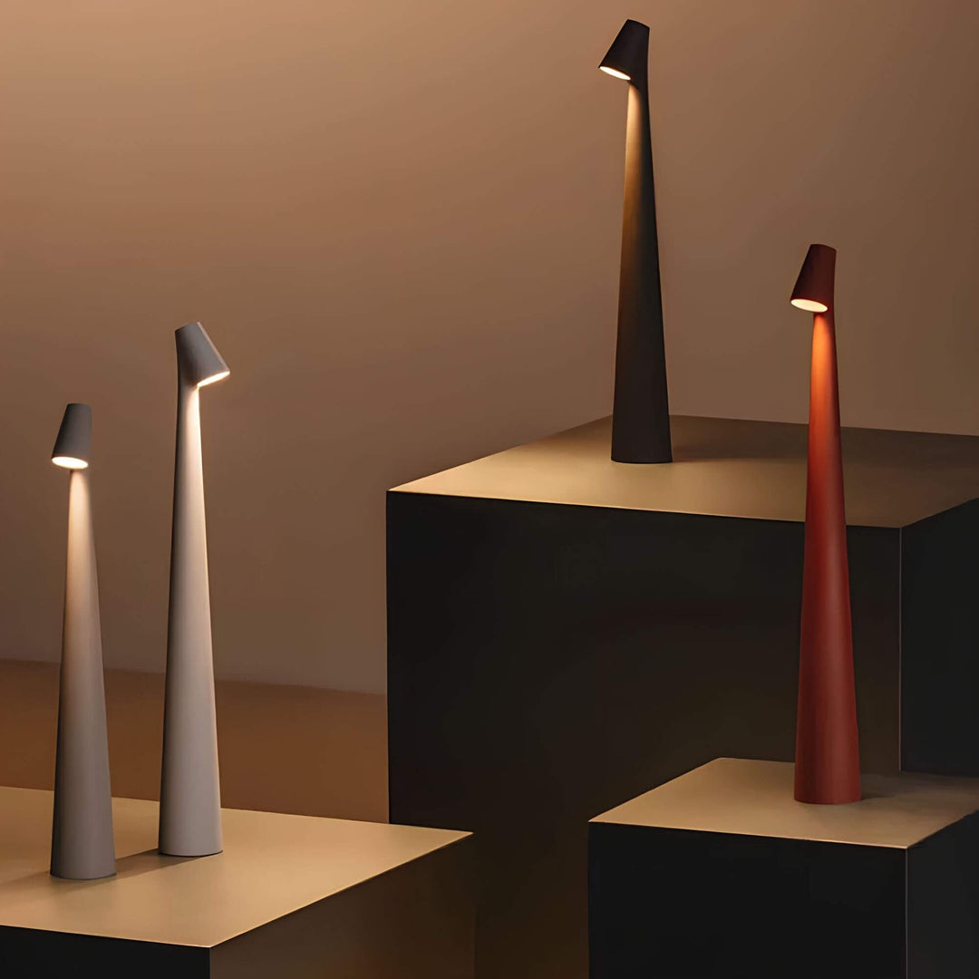 BowLift | Minimalistic LED Table Lamp | Wireless | Dimmable | Reading Lamp | Dining Room Lighting
