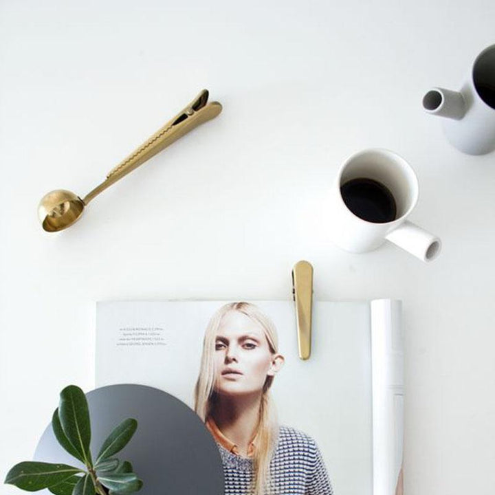 Cafe - Multifunction Coffee Scoop & Clip | Bowlift