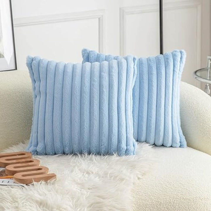 BowLift | Nouvia Faux Fur Plush Cushion Cover