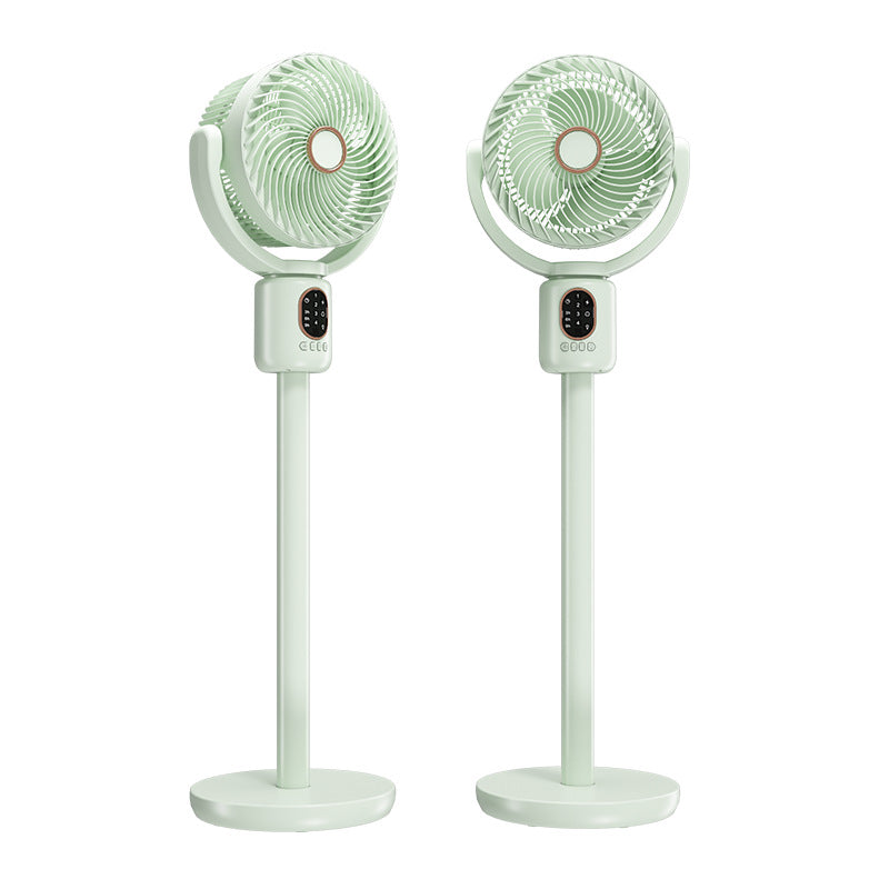 Women's height-adjustable stand fan with innovative air circulation Bowlift