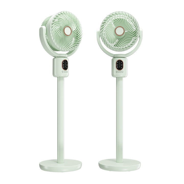 Women's height-adjustable stand fan with innovative air circulation Bowlift