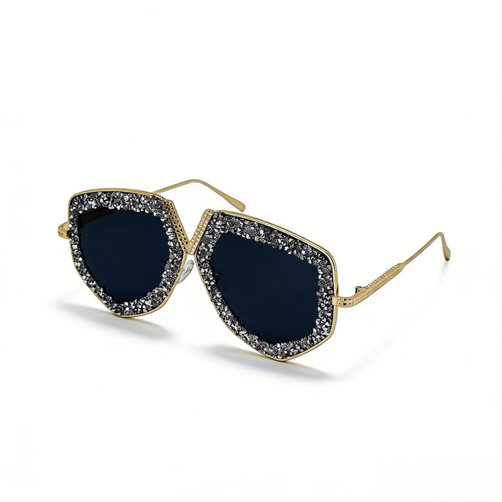 Ladies fashionable sunglasses with sparkling frame and elegant shape Bowlift