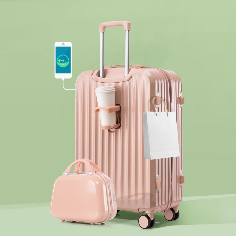 Smart Travel Roller Suitcase Bowlift