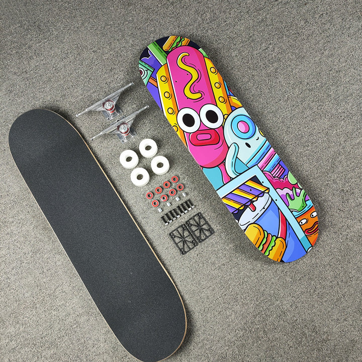 Graphic Artistic Skateboard Bowlift