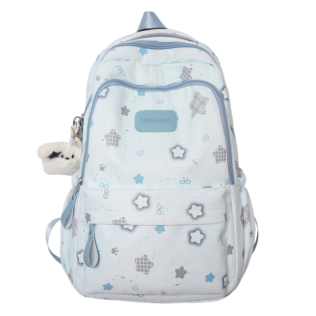 Cute Floral Patterned Backpack Bowlift