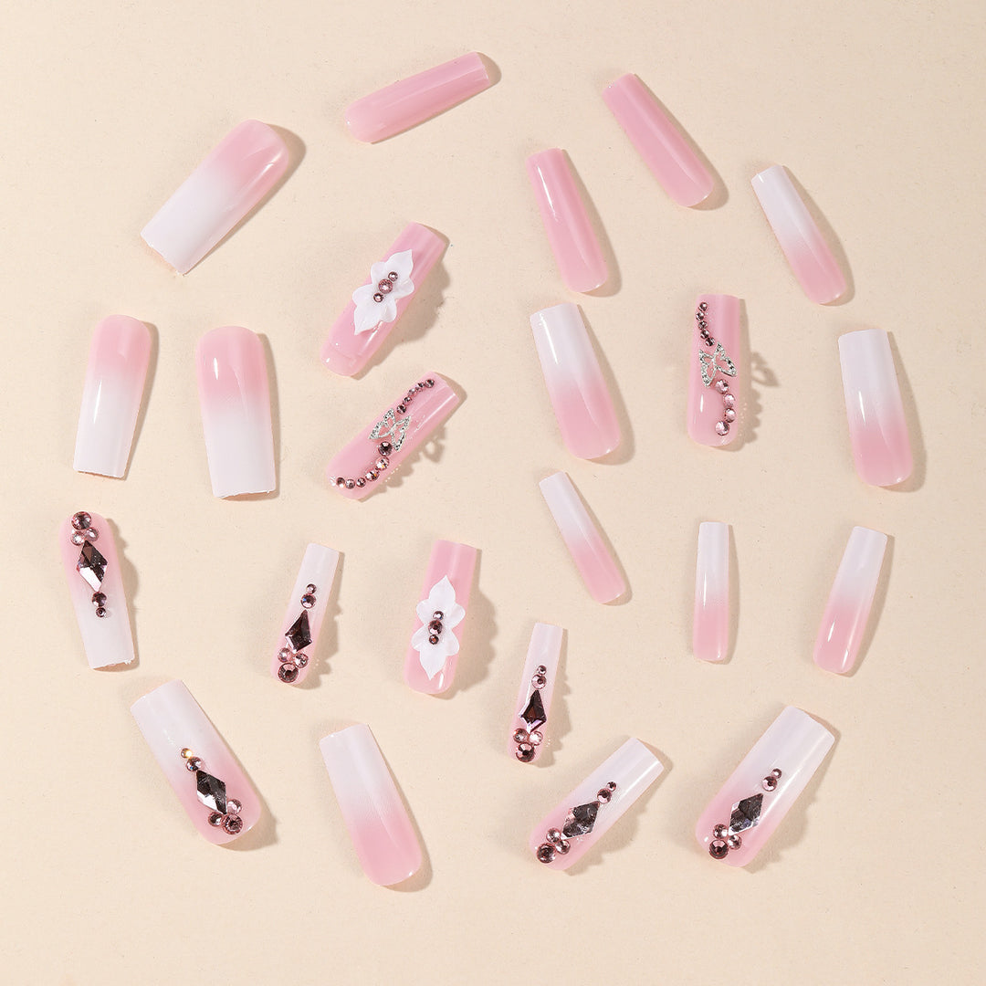 Decorative Press-On Nail Art Extensions Bowlift