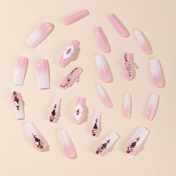 Decorative Press-On Nail Art Extensions Bowlift