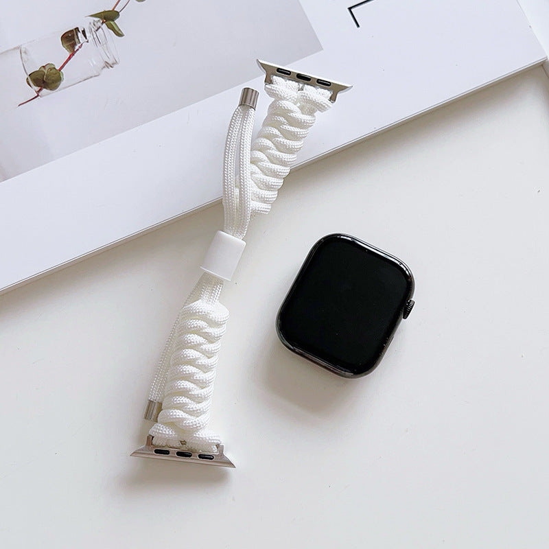 Sporty wristband with practical device loop Bowlift