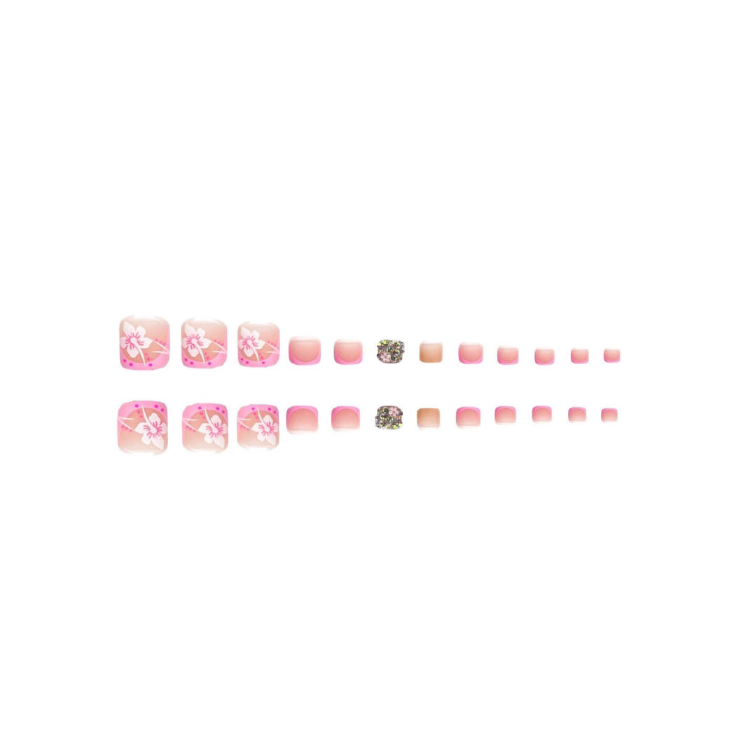 Premium Floral Nail Art Set Bowlift