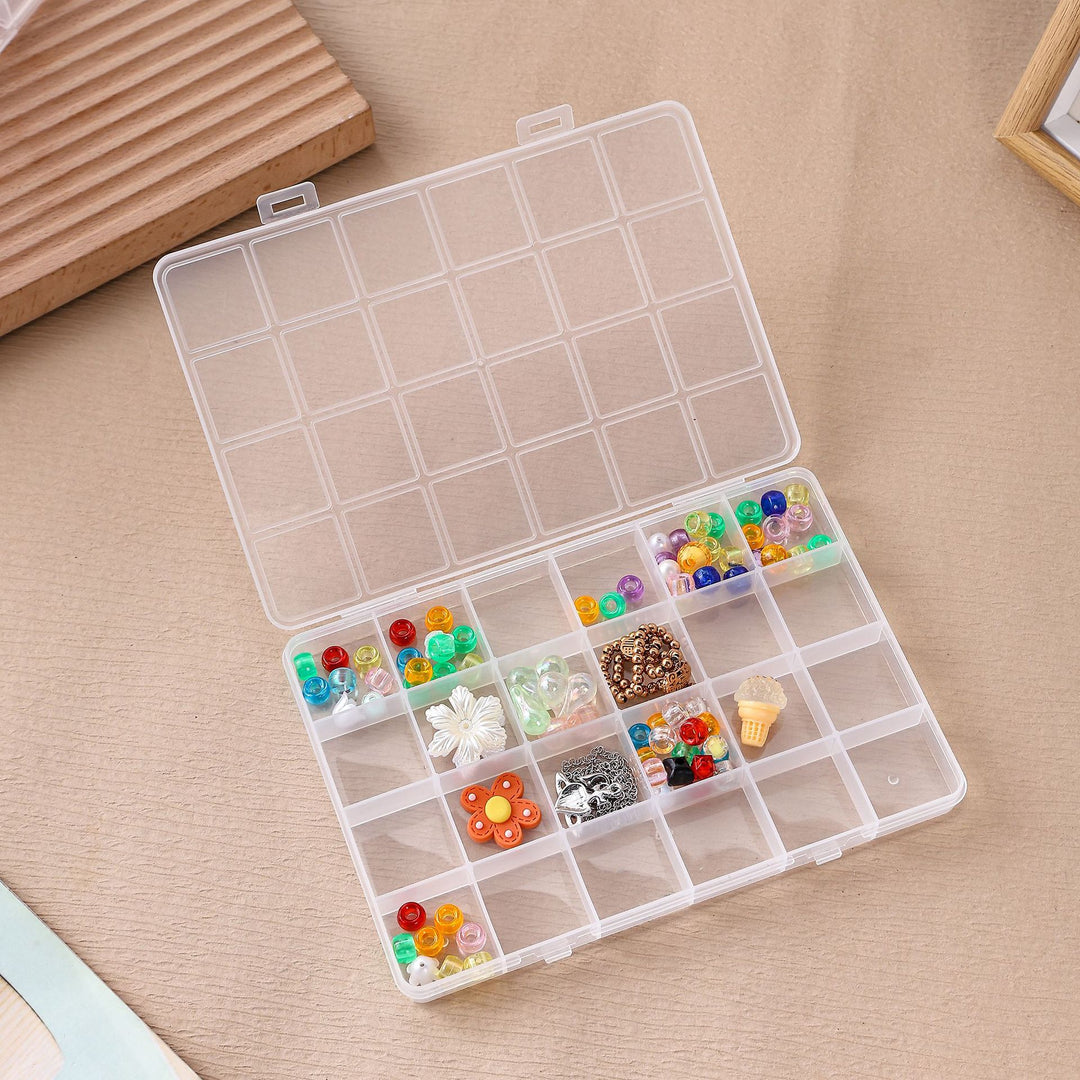 Multi-Section Craft Organizer Box Bowlift